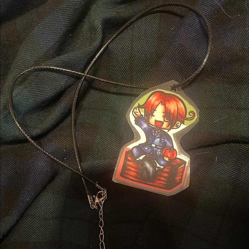 10/$10 Hetalia Italy One of A Kind Necklace